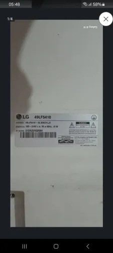 Tv 49" LG