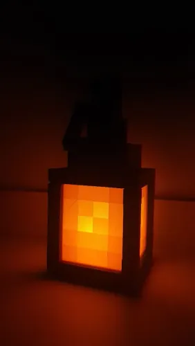 Luminária Minecraft