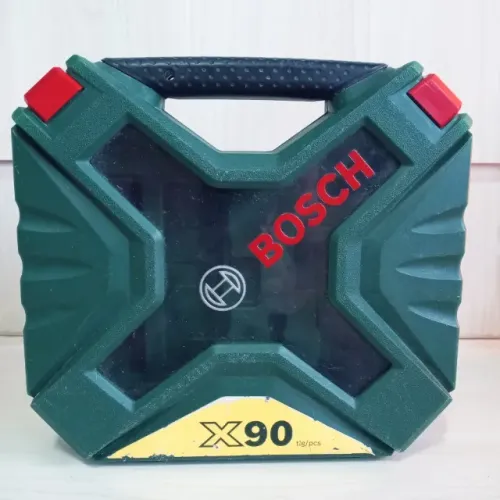Maleta Case Bosch Original para Brocas e afins    Para você guardar e transportar suas fer