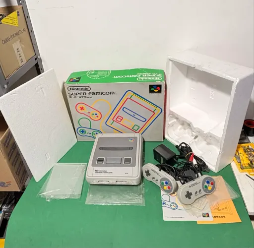 Console super famicom nintendo