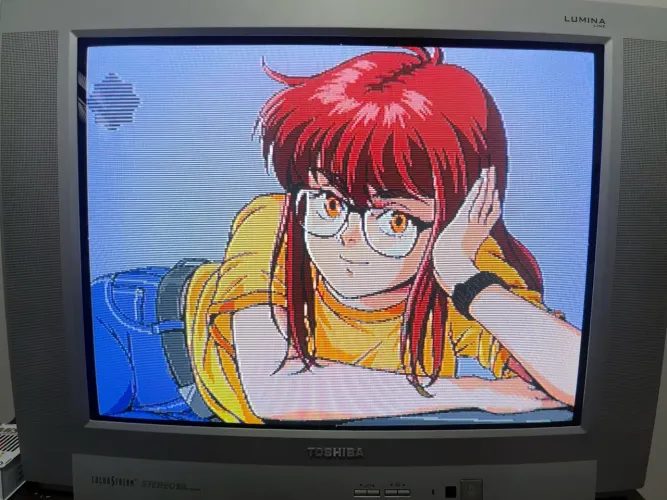 TV de tubo CRT Toshiba Lumina Line 29 polegadas 