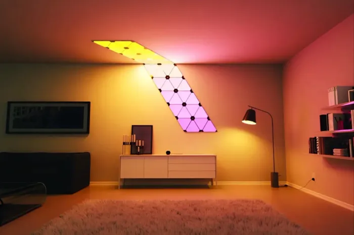 Nanoleaf Aurora 24 Painéis De Led Ler Anúncio