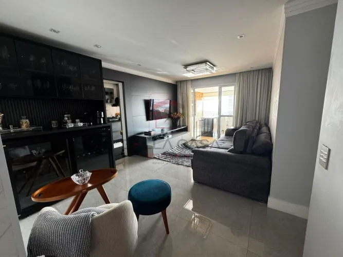 Apartamento Mobiliado para Alugar na Mooca - 133m2- 3 dormitórios - 1 suíte - 2 vagas de g