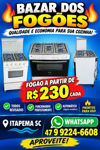 Bazar dos fogões