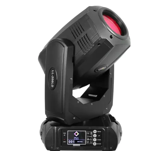 2 Moving Head Digital Profissional Ledlight LL-200LD + Flight Case