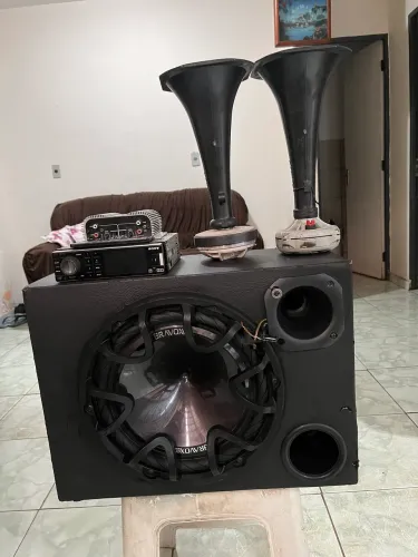 Som trio automotivo da bravox