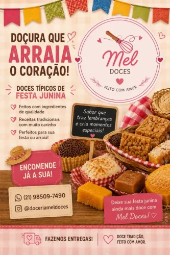 Doces de festa junina