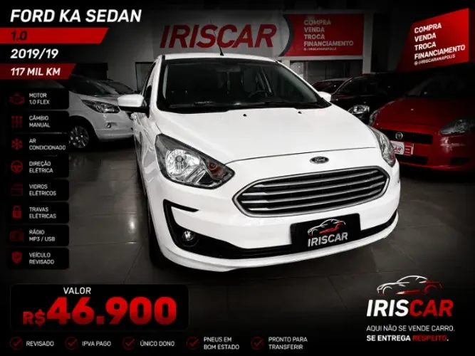 Ford KA+ Sedan 1.0 SEL Ticvt Flex 4P 2019