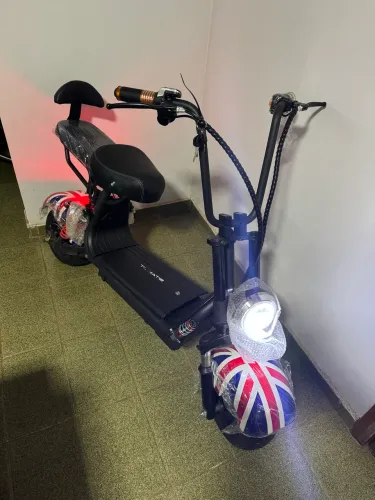 Scooter elétrica tomate mbe-4010 800w 40km/h