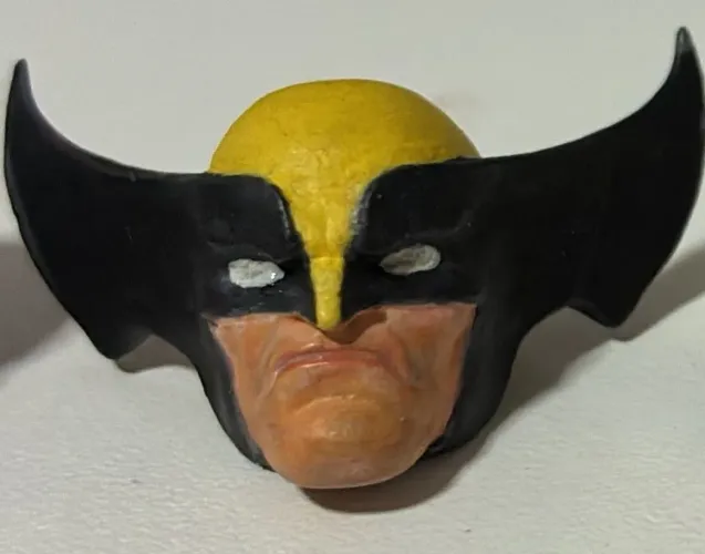 Wolverine Head 3D custom Marvel Legends Action Figure 