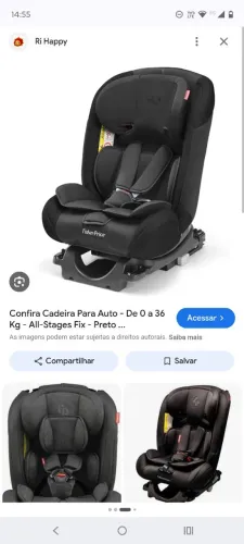 Cadeira para Carro Fisher Price