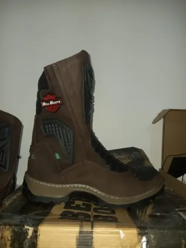 Bota Bell Boots Cano Longo Impermeável Moto Motociclista Nº 43