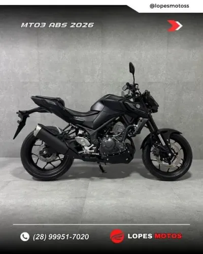 YAMAHA MT03 ABS 2026