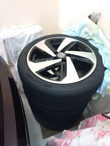 Rodas 17 furação 5x100 original vw do polo gts