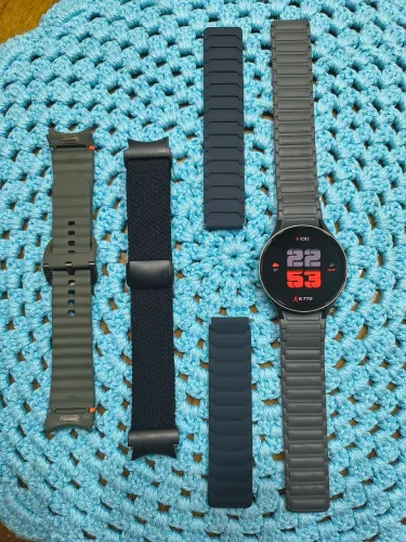 Watch 7 bt 44mm verde Samsung Galaxy + brinde Galaxy