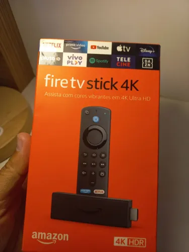 FIRE TV STICK 4K MUITO NOVO