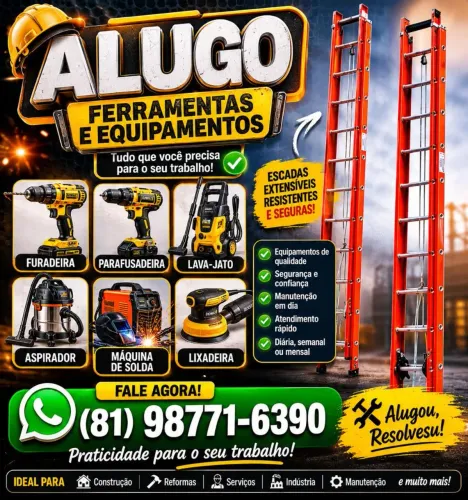 ALUGO FERRAMENTAS Olinda 