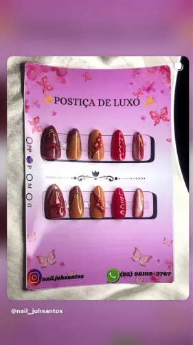POSTIÇA DE LUXO~PRONTA ENTREGA
