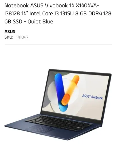 Asus vivobook 14" 