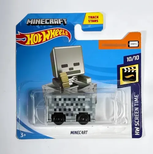 Miniatura Minecart Hot Wheels 1/64