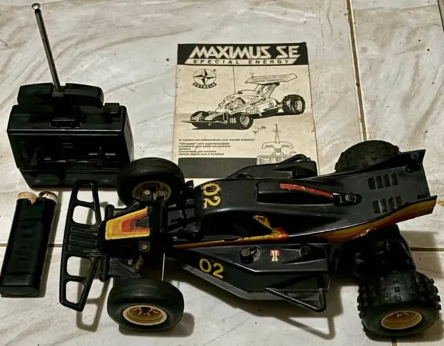 Carro Controle Remoto Antigo Estrela Maximus SE