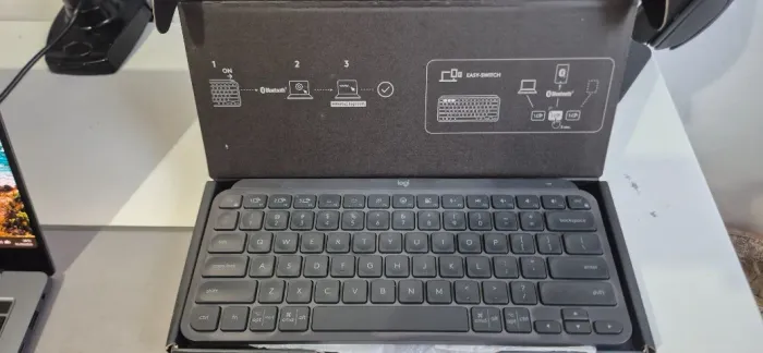 Teclado Bluetooth Logitech MX Keys Mini - Graphite (na Caixa)
