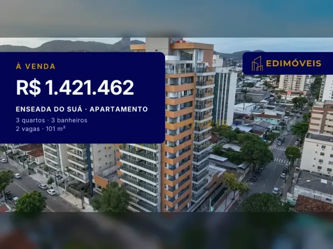 Apartamento Mobiliado e Decorado em Bento Ferreira, Vitória/ES