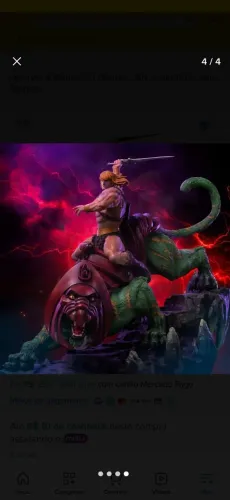 He-man e gato guerreiro ironstudios 
