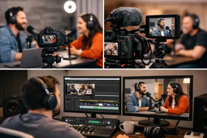 Podcast em Goiânia - Filmagem Profissional