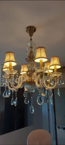 Belíssimo lustre candelabro