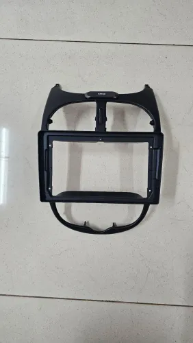 Moldura para multimídia 9 polegadas painel do Peugeot 206