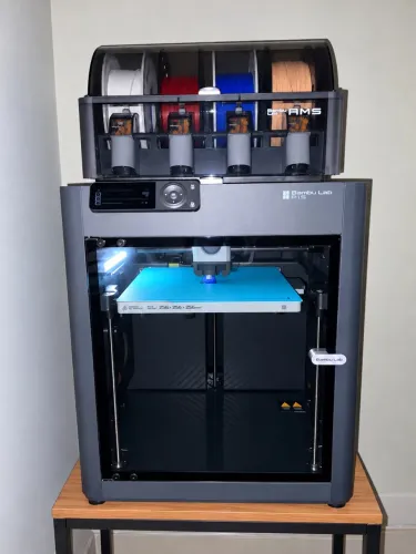 Impressora 3D Bambu lab P1S + AMS + ~15kg de Filamento