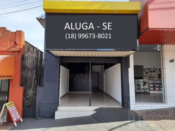 Salão Comercial para Locação em Presidente Prudente, Vila Nova, 1 banheiro