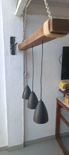 Luminária dormente artesanal