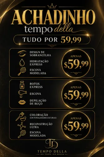 ? O achadinho que você estava esperando chegou ao Tempo Della! ?