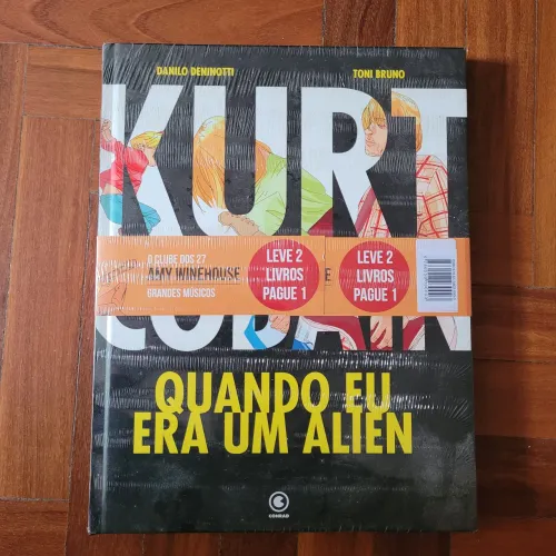 Kurt Cobain: Quando eu era um alien + Amy Winehoise (2 volumes) LACRADOS
