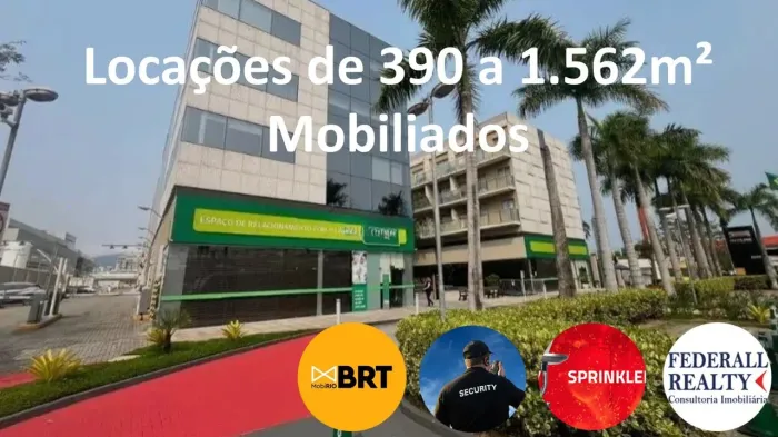 Aluguel de salas comerciais na Barra da Tijuca, Rio de Janeiro, RJ
