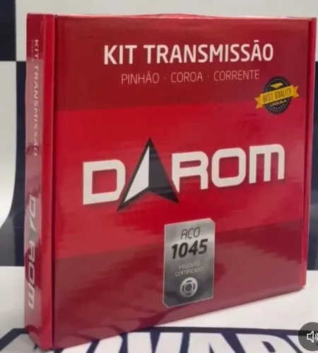Kit Relação Reforçada Honda Original Biz 100 Darom 1998/2005