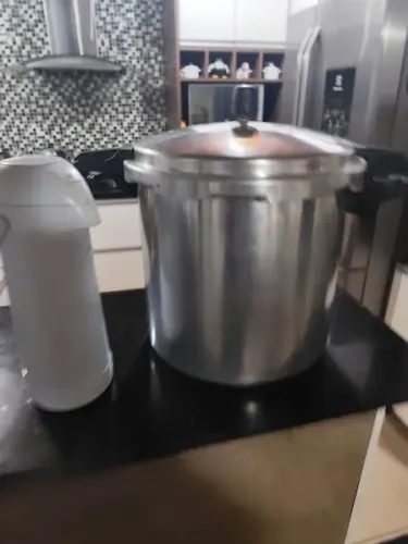 Panela de Pressão 20LT Nigro Eterna Alumínio Polido ProfissionalPanela de Pressão 20LT Nig