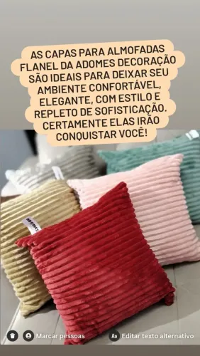 CAPA PARA ALMOFADA FLANEL ( CADA )