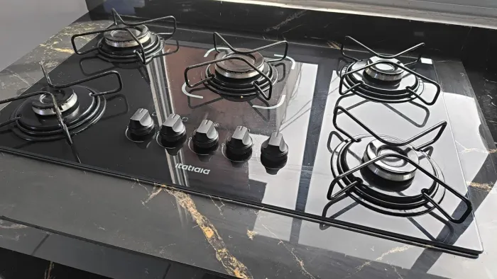 Fogão Cooktop 5 bocas 