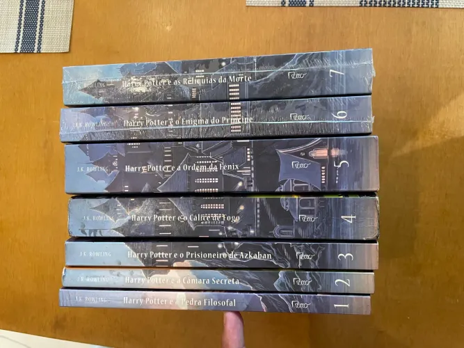 Coleção de livros Harry Potter 1 até o 7