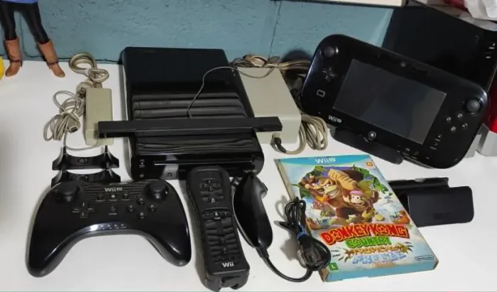 Nintendo WiiU Completo na caixa