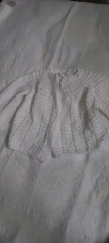 Casaquinho bebê 1 a 3 meses