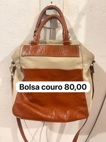 Bolsa de couro sintético