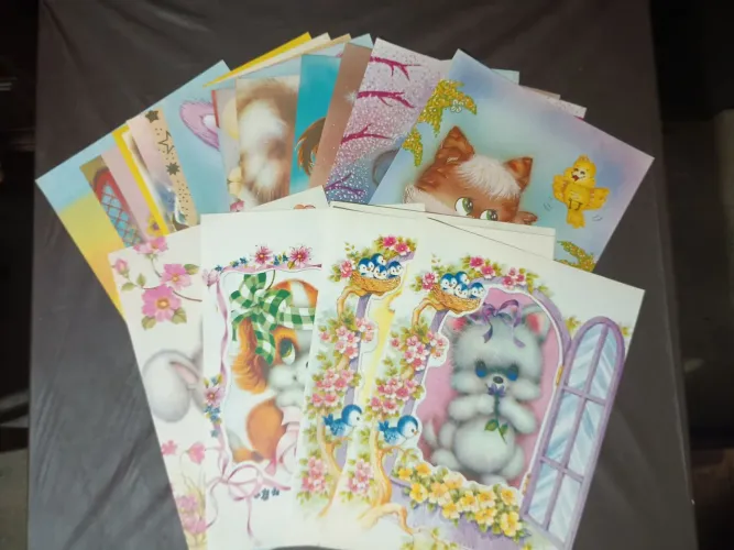 44 papéis de carta A4 + fichário do Mickey