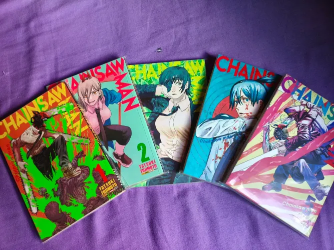 Mangá Chaisaw Man 1 a 5