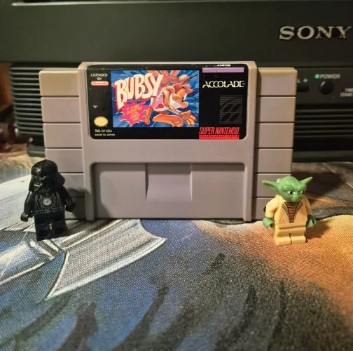 Game Bubsy super nintendo original