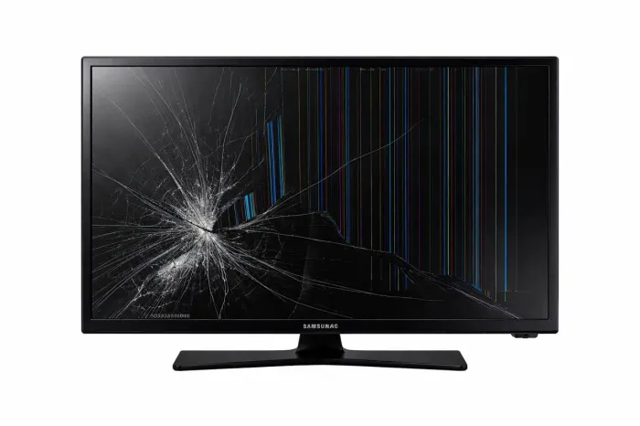 TV Samsung LED 32 UN32J4000AG - Tela Quebrada - Para Retirada de Peças (Fonte OK)