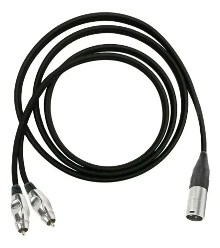 Cabo Santo Angelo Xlr Macho X 2 Rca Macho 05 Metros